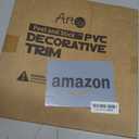 Art3d 20ft Outside Vinyl Corner Trim Peel and Stick for Tile and Wall Edges, Furniture Decoration Stainless Steel