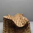 Bone Dry Pet Storage Collection, Bone Shape Hyacinth Toy Basket, Natural, Large