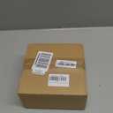 4 Pack Glass Clear Storage Canister with Airtight Lid, 12oz Overnight Oats Containers, Small Cute Decorative Pantry Jar for Snacks, Yogurt, Cereal, Fruit, Salad, Spice, Sugar, Coffee - White