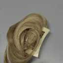 CJL HAIR Claw Clip Short Ponytail Hair Extensions DIY Bendable Metals Messy Bun Hair Piece for Wonen Straight Synthetic Fake Hairpieces Dirty Blonde