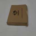 PHOEPET No Pull Dog Harness Medium Reflective Front Clip Vest with Handle,Adjustable 2 Metal Rings 3 Buckles, [Easy to Put on & Take Off] (M, Orange)