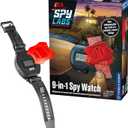 Thames & Kosmos Spy Labs: 9-in-1 Spy Watch | Time, Date, Alarm Clock, Stopwatch, Magnifying Glass, Secret Message Tools & More| Essential Gadget from The Detective Gear Experts for Young Investigators