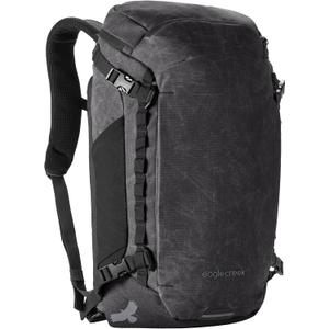 eagle creek Explore Backpack - Adventure Travel Backpack for Hiking - Comfortable Shoulder Straps - Easy Access Compartments - Reinforced Grab Handles - Removable Hip Belt - Black - 26L