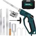 WINONS 300W Hot Knife Foam Cutter Tool with Groover, Air Cooled Styrofoam Cutter WFC0012 with Numbered Temperature Controller 710C Max Temp, Hot Wire Cutting Tool for all Kinds of Projects(Kit of 11)