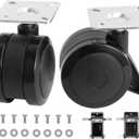 69827 Spirit Caster Wheels for Weber Spirit Grill Replacement Fixed Caster Wheels for Weber Spirit 200 & 300 SER E215 E210 S210 E220 S220 for Webber Parts E310 E320 S310 S320 Grill Wheels, 2PCS