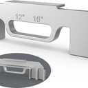 Kolvoii 3 in 1 Framing Tools, 12", 14" & 16" On-Center Stud Layout Tool, 100% Cast Aluminum Framing Jig, Stud Framing Tool for Walls, Roofs, Floors or Ladders