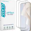 HPTech (2 Pack) Screen Protector for OnePlus 15 Tempered Glass, 9H Hardness, Anti Scratch, Bubble Free, Case Friendly (OnePlus 15 6.78-inch)