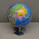 6 in1 Illuminated World Globe for Kids & Adults All Ages High Clear Map, Illuminates Educational Interactive STEM Toy, Light Up Kids Globe Lamp,Gifts For Boys And Girls (8inch)