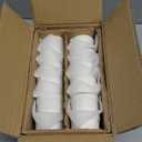 MALACASA Mini Ramekins 2 oz set of 24, Ramiken, Ceramic Creme Brulee Ramekins, White Custard Cups, Small Dipping Bowls for Kitchen Serving Sauce Condiments, Dishwasher Oven Safe (1.5 OZ)