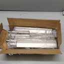 Stainless Steel 4pcs 16631 Flame Tamer Flavor bar and 3pcs 16520 Heat Plate Shield with 4pcs 16516 Burners for Bull Grill Replacement Parts,Fits for Blaze Lion, Cal Flame 4 Burner Gas Grills