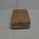 5 x 8 All-Weather Protection Utility Trailer Cover, Heavy Duty 600D Waterproof Cover with Rear Landscape/Tailgate Ramp with Windproof Ropes Fits 5 x 8 FT Trailers, Light Gray