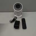 Mini Projector with WiFi ,720P HDMI 150 ANSI Portable Projector, Lightweight Adjustable Angle Stand, Manual focusing, Compatible with Smartphone/TV Box/Laptop, for Home Entertainment