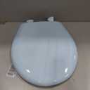 Bemis Classic Colors Slow Close Toilet Seat, Easy Clean Hinges and Durable Plastic Seat, Made in USA, Round, Dresden Blue