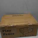 Large Baby Playpen for Babies and Toddlers, Playpen 7450, Large Baby Play Yards Indoor & Outdoor, Sturdy Safety Baby Play Pen with Soft Breathable Mesh, Toddlers Activity Center with Anti-Slip Base (Grey)