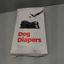 Pet Parents Washable Dog Diapers (3pack) + Extendrs of Durable Doggie Diapers, Premium Dog Diapers Female & Male (X-Large, Black)