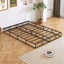 Box Spring, Metal Frame Mattress Foundation with Fabric Cover, Easy Assembly, Noise-Free (7 Inch, King)