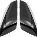 Gloss Black Side Mirror Cover Cap Fits For Chevrolet Malibu 2016 2017 2018 2019 2020 2021 2022 2023 Replace 84026842 84026841