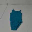 Phineein Girls Sleeveless Ballet Gymnastics Leotards - Kids Athletic Crisscross Back Dancewear Unitards, Blue, 6Y