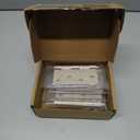 goldenwarm 12 Pack Nickel Door Hinges, 4inch x 4 inch Brushed Nickel Door Hardware Satin Nickel Iron Door Hinges with Square Corners