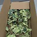 Hollyone 2pcs Artificial Hanging Plants 35.4" Fake Ivy Vine Faux Ivy Leaves Fire and UV Resistant Hanging Plant Wall Greenery for House Room Patio Indoor Outdoor Home Shelf Office Wedding Decor