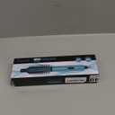 Farery Mini Thermal Brush, Curling Iron 3/4 Inch, Heated Round Brush for Volumizing and Small Curls, Travel Size Hot Brush for Short & Thin Hair, Dual Voltage, One Heat 392F, Touch-ups, Blue