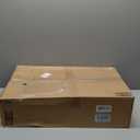 Set of 3 Artificial Pre-Lit Balsam Pine Christmas Wreaths with Red Bows, 16 Inches, Battery Operated with Timers