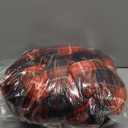 Red Christmas Electric Heated Blanket 50"x60", Fast Heated Throw with 8 Hours Auto Off/8 Heats Levels, Soft Plaid Sherpa with ETL Certification, Gifts for Adults Keep Warm in Home Office