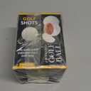 WGXX 3/6/12PCS Golf Ball Shape Shots 1.7 oz Golfing Ball Shot Shaped Glasses with Lid, Golf Party Decor Christmas Gifts Novelty Party Cups for Men Enthusiasts Outdoor (12)