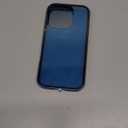 Magnetic Privacy Case for iPhone 16 Pro, Anti peep Magnetic Adsorption Double Side Tempered Glass Full Body Case Privacy Screen Protector Metal Titanium Frame Clear Back Phone Case Cover Blue