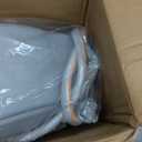 Giraffe Tools CW20 Retractable Garden Hose Reel 5/8" x 60 ft Heavy Duty Water Hose Reel, Swivel Bracket, Any Length Lock, Light Grey