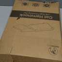 2-in-1 Cat Hammock & Shelf with 15 x 11" Wall Cat Scratcher - Durable Jute Scratching Pad for All Breeds (Solid Pinewood)