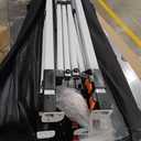 10X20Ft Outdoor Party Tent Gazebo, Waterproof Gazebo Canopy Tent, Heavy Duty Commercial Outdoor Canopy All Season with Storage Bag, White