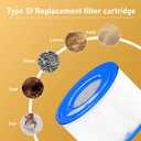 Type S1 Spa Filter 29011E for All Intex PureSpa 28429E, 28403E, 28407E, 28443E, 28453E, 28421E, 28423E, 28413E, and 28453E, 11692, SB-h10, JPC01 Easy Set Swimming Pool Pump, 12 Pack
