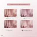 Pink Wigs for Women Long Wavy Wigs with White Highlight 28 inch Middle Part Curly Wig Natural Looking Synthetic Wigs Thick Soft Long Pink Wig Hair Replacement Wigs for Daily Party Costume Use