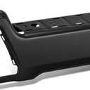 DNA MOTORING Left Side Rear Bumper Compatible with 2023-2025 Ford F250 SD, F350 SD, F450 SD, w/o Parking Sensor Holes, FO1102410, Black, BUMP-R-F25023-C-01-BK-L