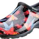 Sloggers Women's Waterproof Rain and Garden Shoe with Comfort Insole, Hummingbirds Red, Size 10 