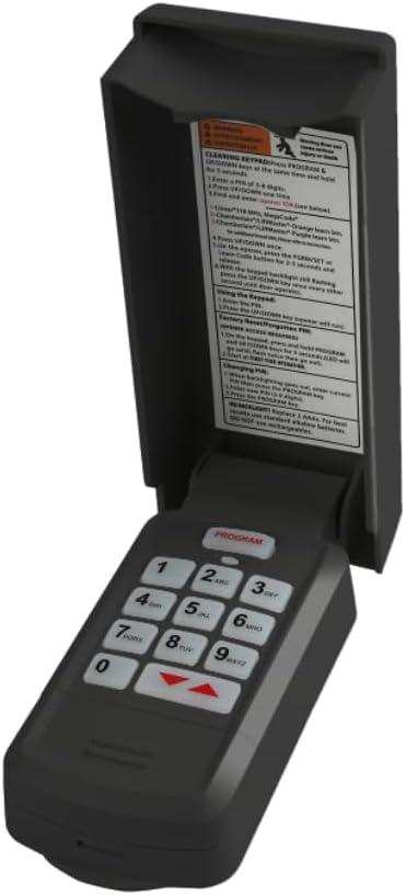 Genie Garage Door Opener Keypad Replacement, Compatible with All Genie Intellicode Overhead Door Codedodger and Dip Switch Opener, Wireless Keypad Keyless Entry, for Model GK-R OKP-BX GUK-R etc.