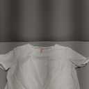 JINKESI Women's Summer Causal Short Sleeve Blouse Round Neck Crop Tops Twist Front Tee T-Shirt (Medium)