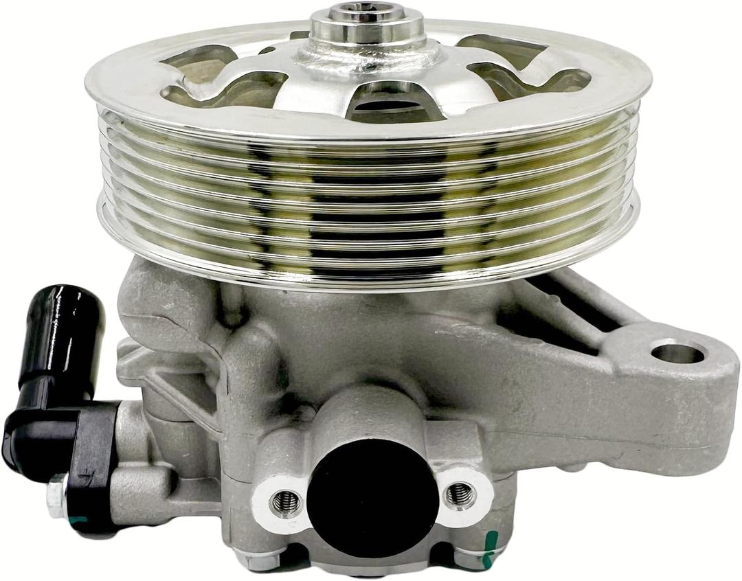 Power Steering Pump 21-5495 with Pulley Compatible With 2008 2009 2010 2011 2012 for Honda Accord 2.4L