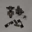 Cabinet Hinges 2 Pack Frameless Inset Soft Close Concealed Hinge for Kitchen Self-Closing 110 4D Adjustment Speed Control Ideal for Upgrading Kitchen Cabinet Doors and Drawers