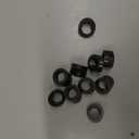 Muzata 10 Pack 3/8" ID Black Cable Railing Angle Washer 25 30 35 Degrees T316 Stainless Steel Black Angle Beveled Washer for 1/8" 5/32" 3/16" Cable Railing Hardware Kit CR60