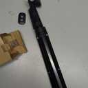 UBeesize 88 Flexible Phone Tripod with 14.95 Gooseneck, Remote and Phone Holder, Overhead Cell Phone StandSelfie Stick for Video Recording, Compatible with iPhone Android Phone, Camera Black