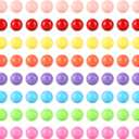 0.47inch(12mm) Game Replacement Marbles Balls,96pcs Acrylic Balls for Rainbow Bead Game, Color Sorting Toy, DIY Craft(8 Colors)