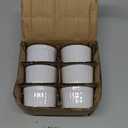 HIC Kitchen Ramekin Set, Fine Porcelain, 2-Ounce, Set of 6