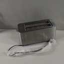 Mueller UltraToast Full Stainless Steel Toaster 4 Slice, Long Extra-Wide Slots for Bagels and Waffles, 6 Browning Levels, LED Display, Cancel/Defrost/Reheat Functions & Removable Tray, Kitchen Gadgets