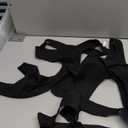 Sunm Boutique Cotton Thongs for Women, No Show Underwear for Women Pack, Sexy Low Rise Ladies Panties (Medium, 6 Pack - All Black)