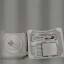 Charging Station for Apple Multiple Devices - 3 in 1 Foldable Magnetic Wireless Charger Dock - Travel Charging Pad for iPhone 16 15 14 13 12 Pro Max Plus Watch & Airpods (White)