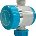 Gilmour Single Outlet Mechanical Water Timer for Garden Hose, Irrigation Timer for Sprinklers and Drip Lines, Blue