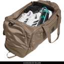 adidas Defender 5 Duffel Bag for Sports, Gym and Travel, Khaki Six/Black, OSFA, Medium