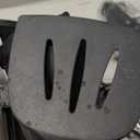 SMIRLY Knife Set - 15 Pieces Knives Set for Kitchen with Block and Sharpener - Stainless Steel Knife Set with Anti-Slip Ergonomic Handle for Steak Bread, Dishwasher Safe, Black